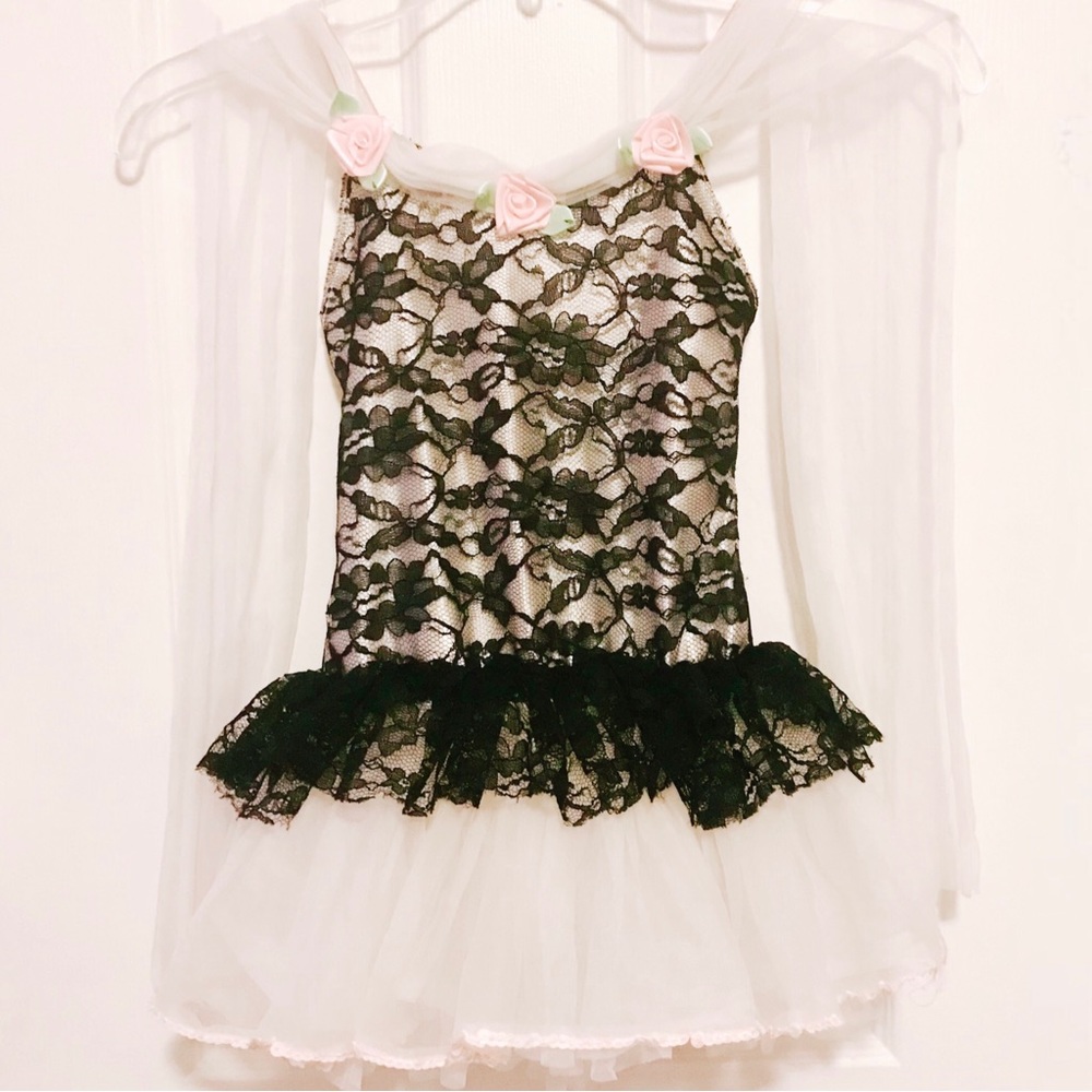 Curtain Call Costumes Lace and Tulle Ballerina Costume Size 4